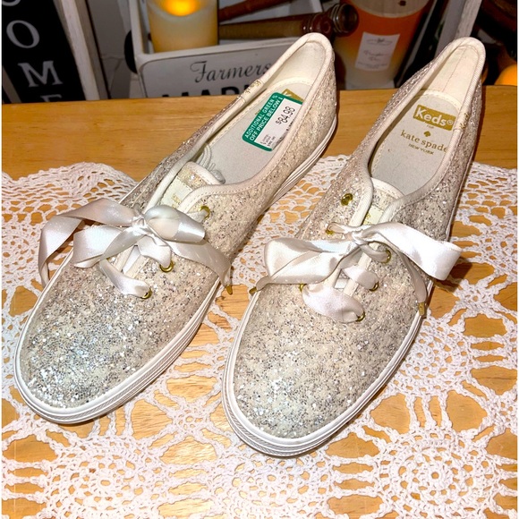 Keds kate spade Shoes - Keds Women's Champion Kate Spade Glitter Sneaker Size 9.5 Never worn NWT